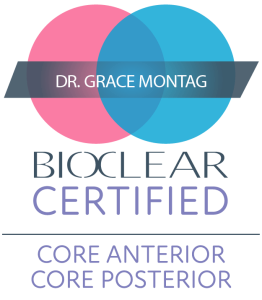 Bioclear certified logo for Family First Dental